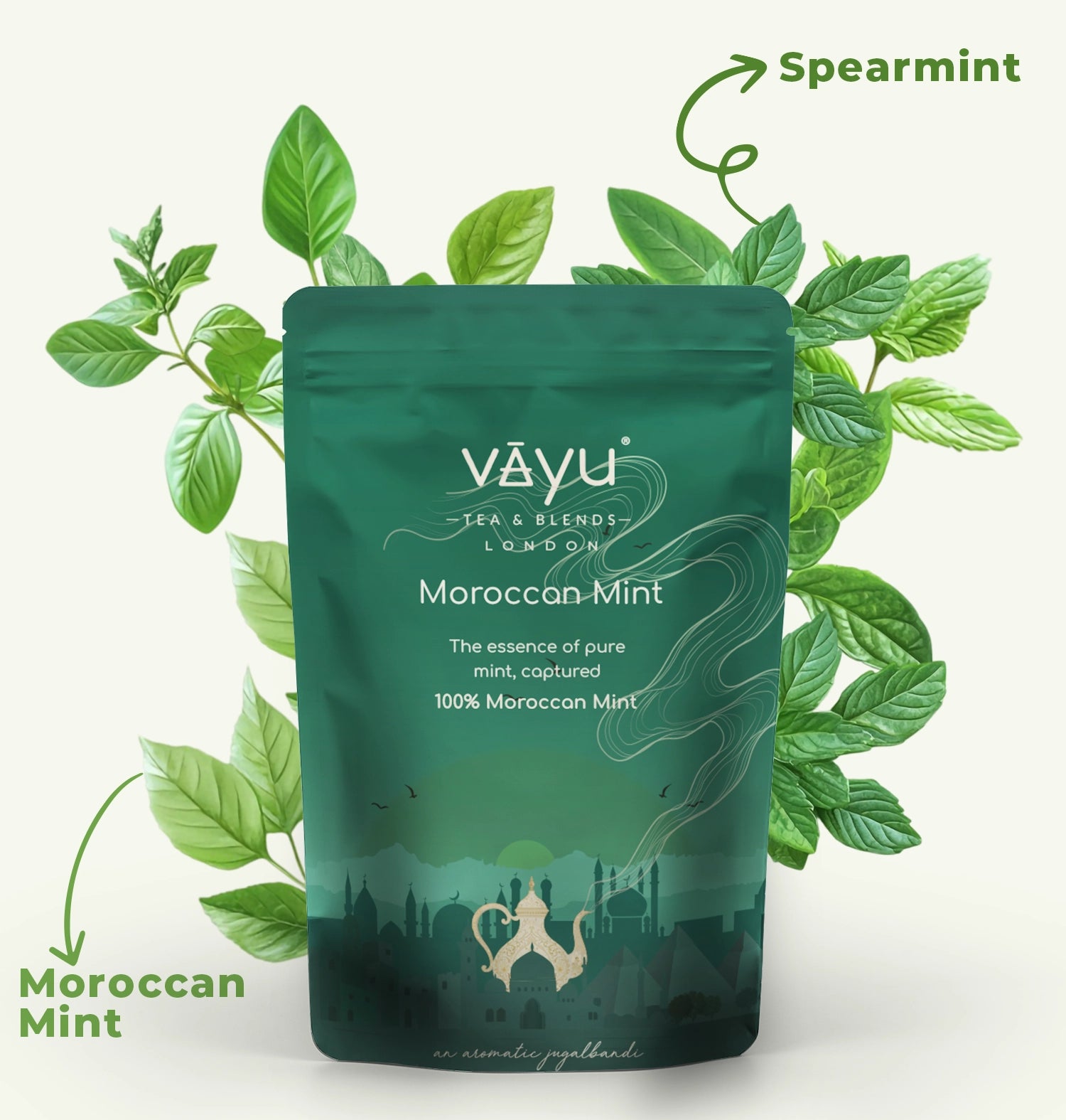 Moroccan Mint (Pure Mint) Loose Tea 100gms