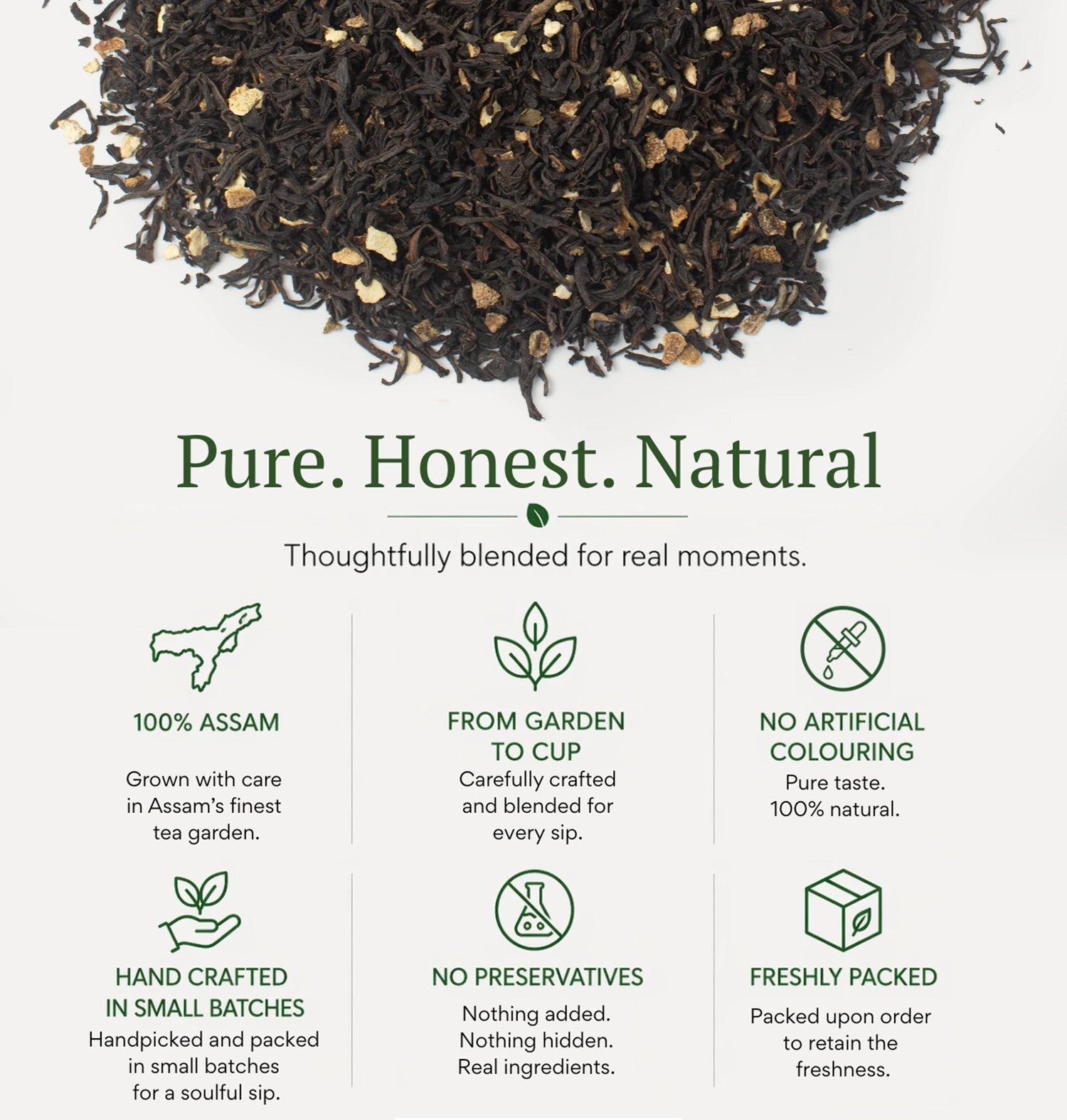 Earl Grey (Orange peel Loose Tea 100gms)