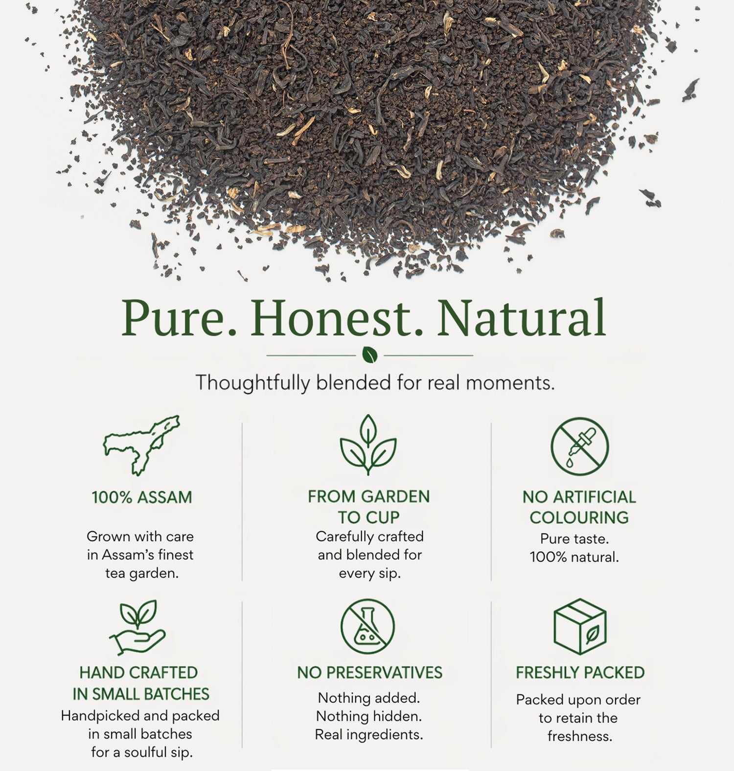 English Breakfast Tea (golden tippy) Loose Tea 180gms