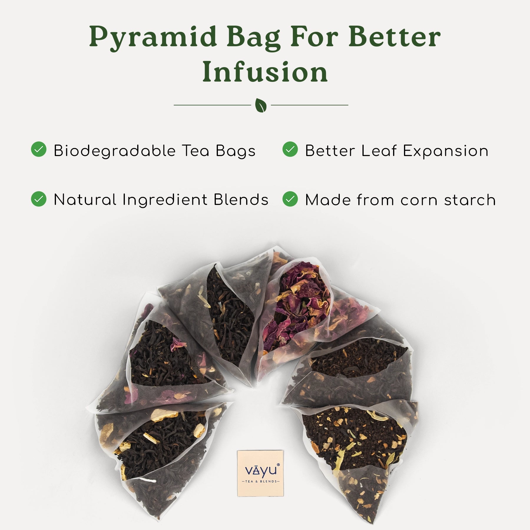 Darjeeling Green (Organic Green Tea) | 16 biodegradable Teabags