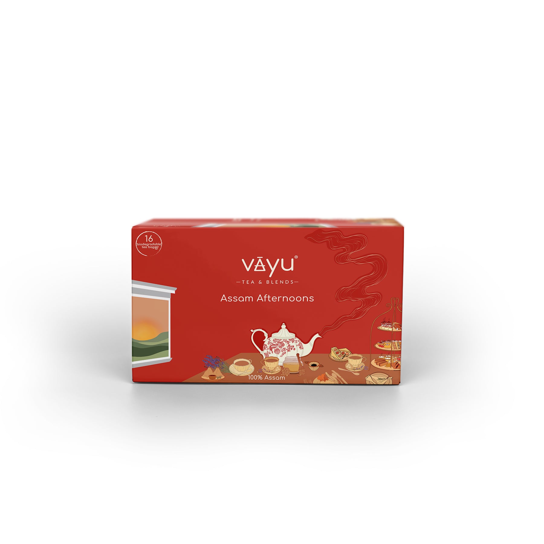 Assam Afternoon (16 Pyramid Tea Bags)