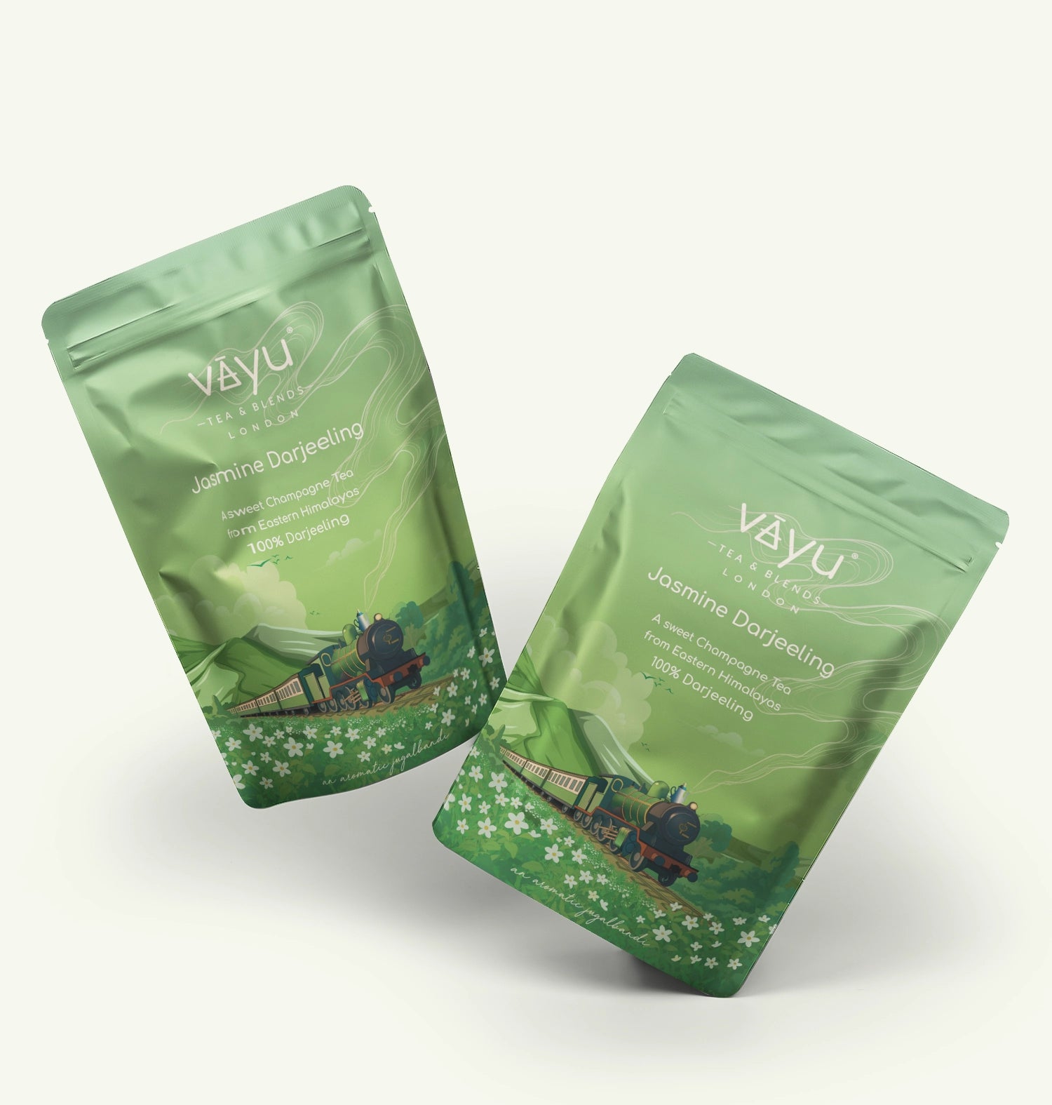 Jasmine Darjeeling (Organic Green Tea with Jasmine) Loose Tea 100gms