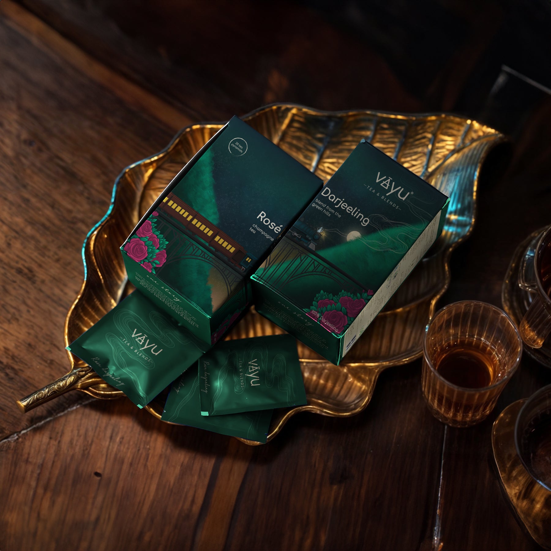 Rosé Darjeeling (16 Pyramid Tea Bags)