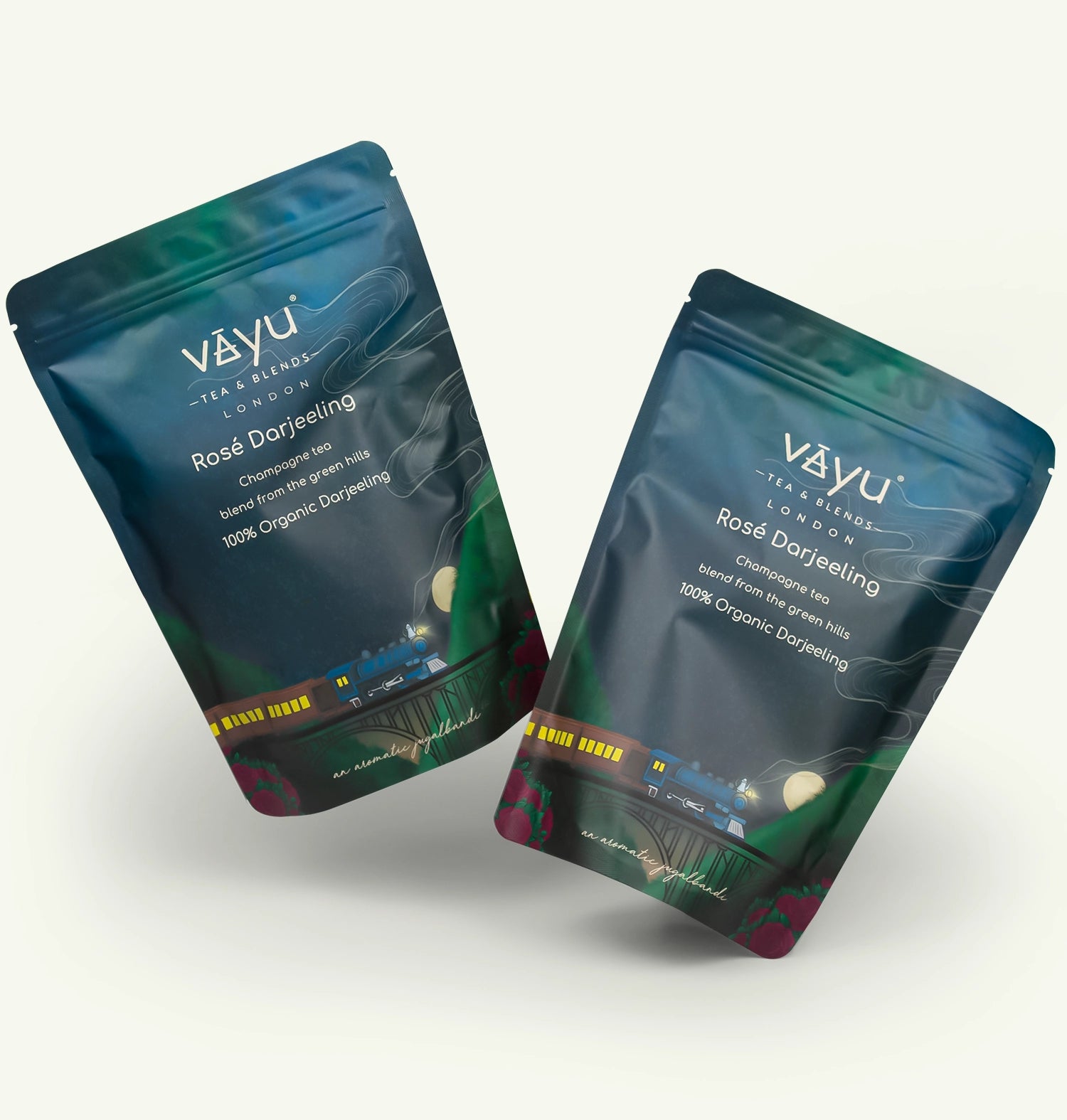 Rosé Darjeeling (Organic Green Tea with Rose Loose Tea 100 gms)