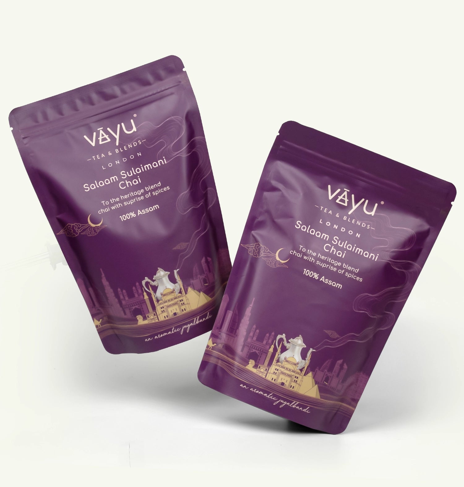 Salaam Sulaimani Chai (Cardamom, Clove, Liquorice & Rose Loose Tea 180gms)