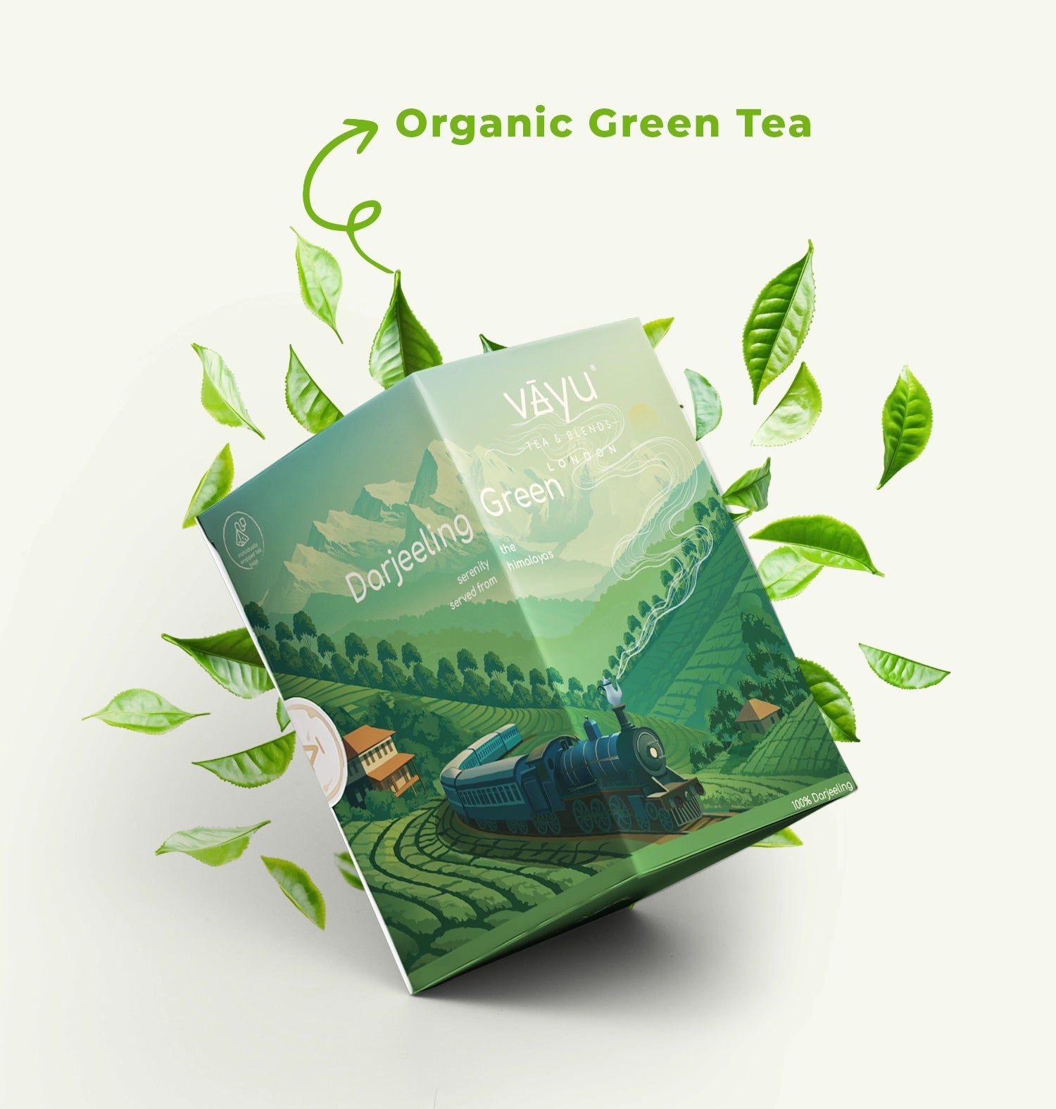 Darjeeling Green (Organic Green Tea) | 16 biodegradable Teabags