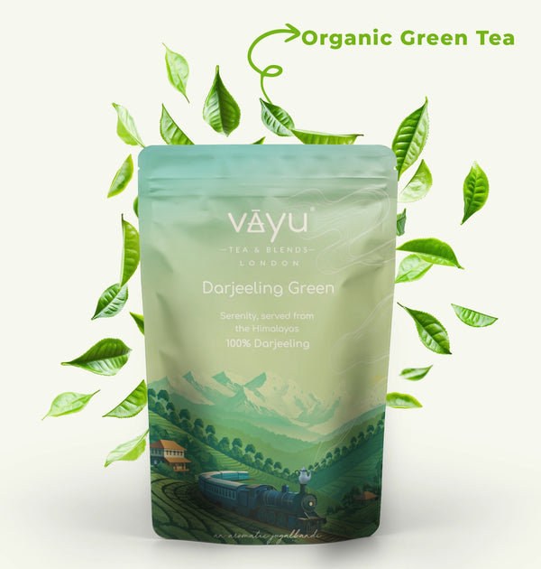 Darjeeling Green (Organic Green Tea) Loose Tea 100gms