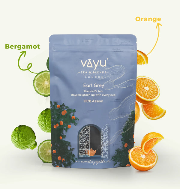 Earl Grey (Orange peel Loose Tea 100gms)