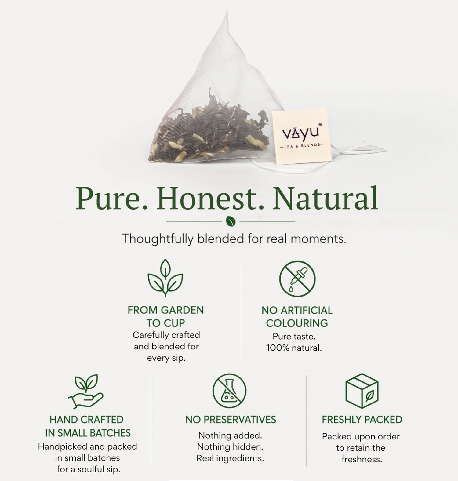 Moroccan Mint (Pure Mint) 16 biodegradable Teabags