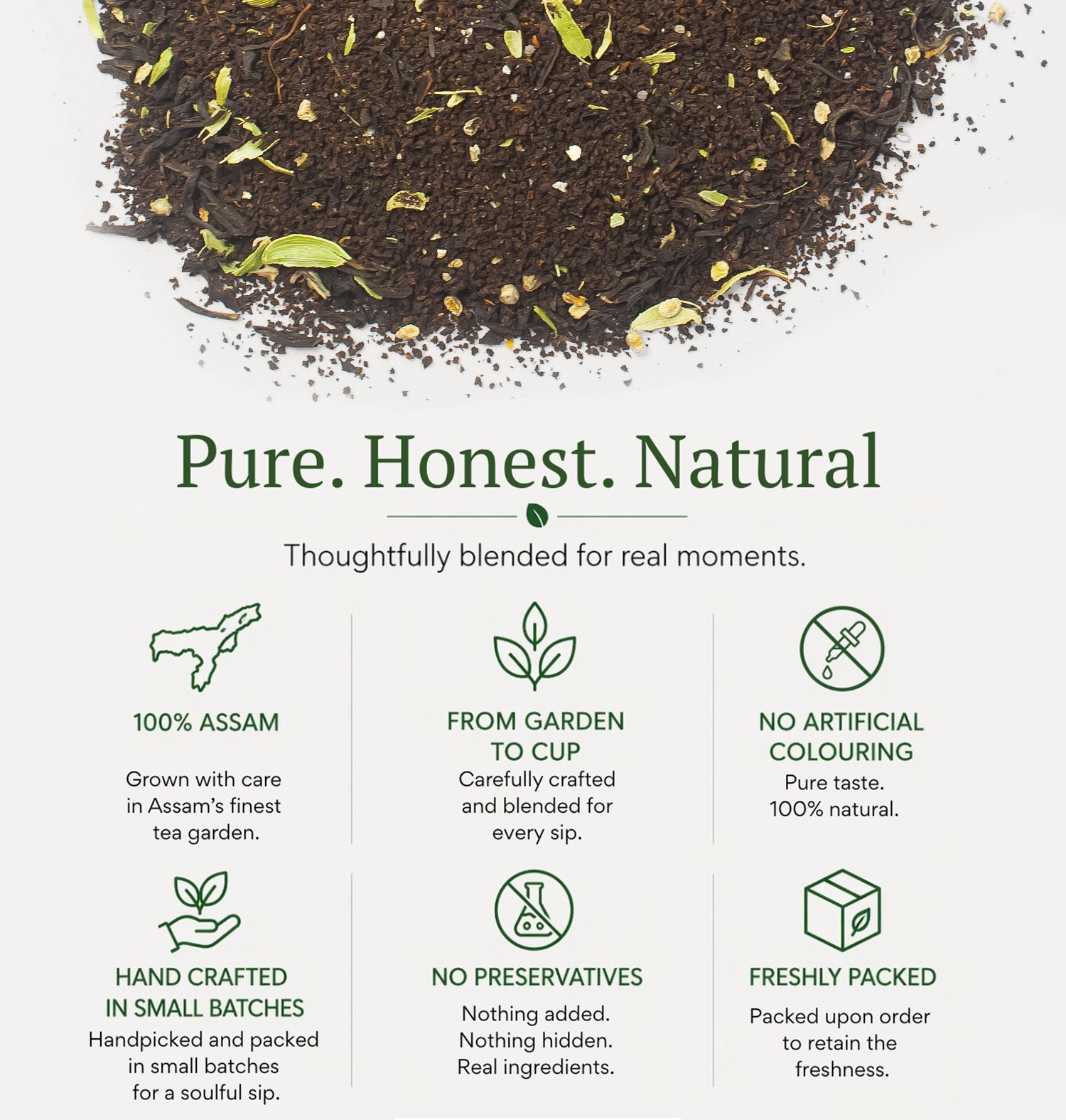 Elaichi Chai (Cardamom Tea) Loose Tea 150gms