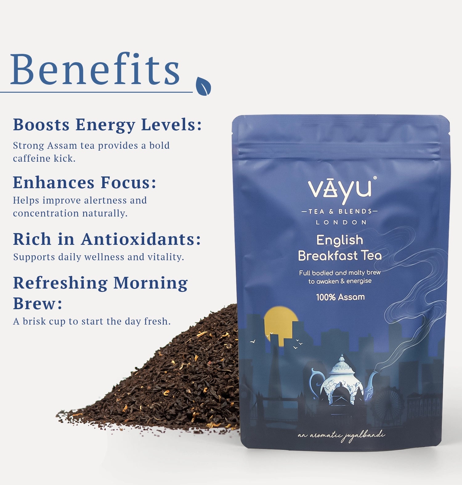 English Breakfast Tea (Loose Tea 180gms)