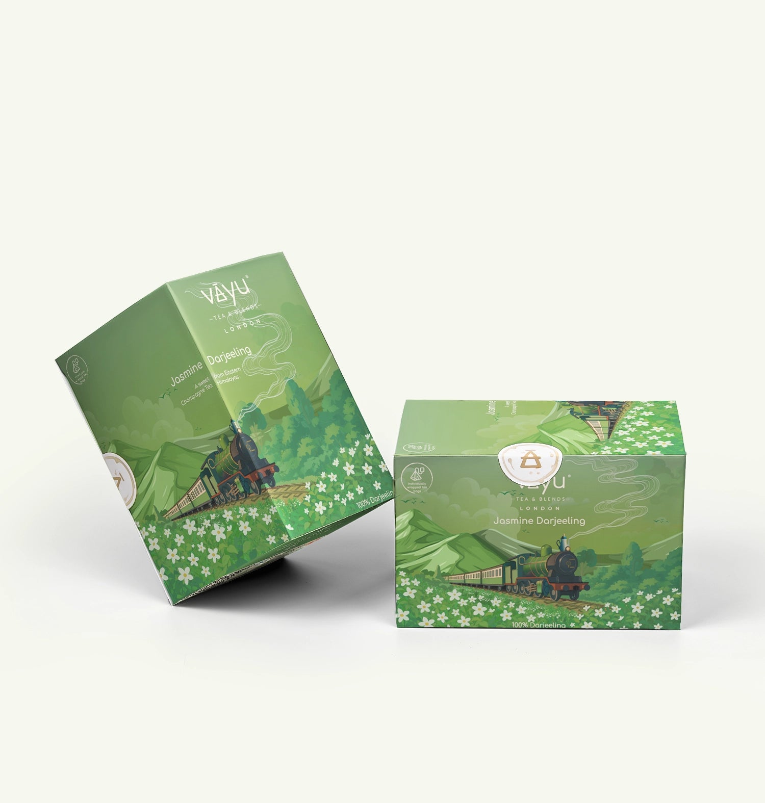 Jasmine Darjeeling (Organic Green Tea with Jasmine)  | 16 biodegradable Teabags