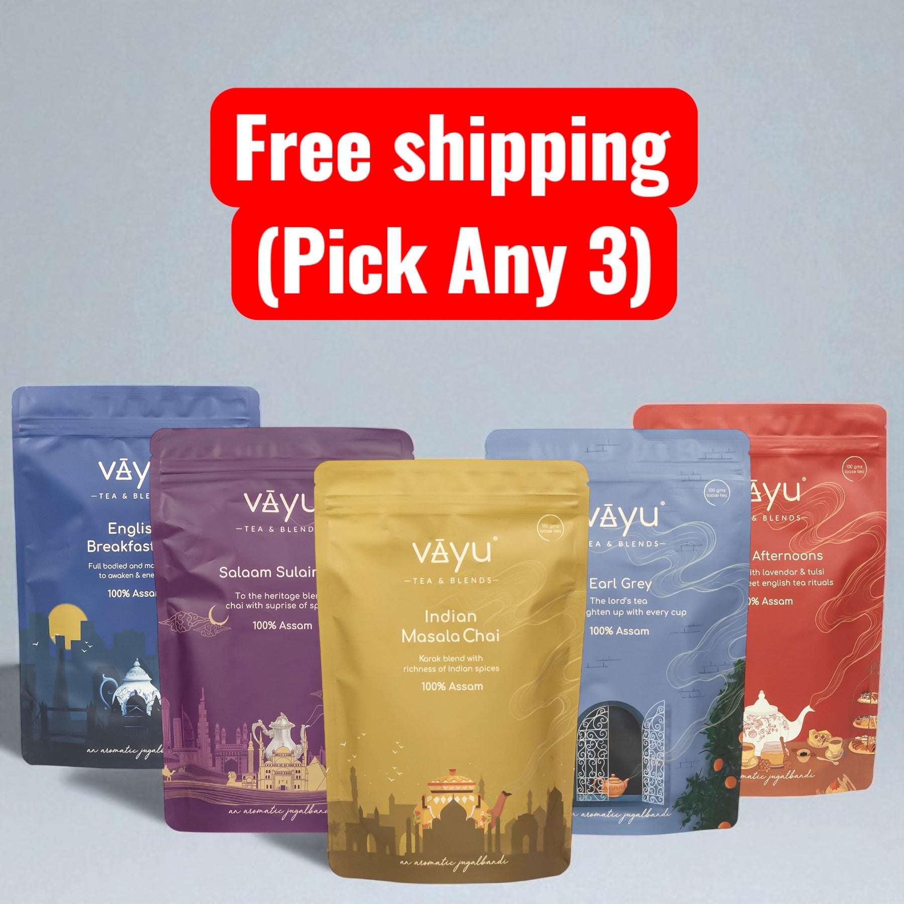 Build Your Own Loose Tea Bundle – Any 3 for £15 (FREE DELIVERY)